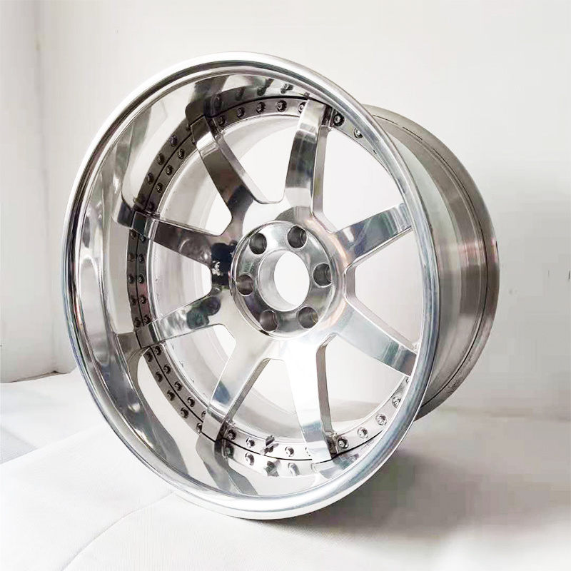 Wholesale custom aluminum magnesium car rims forged alloy wheels