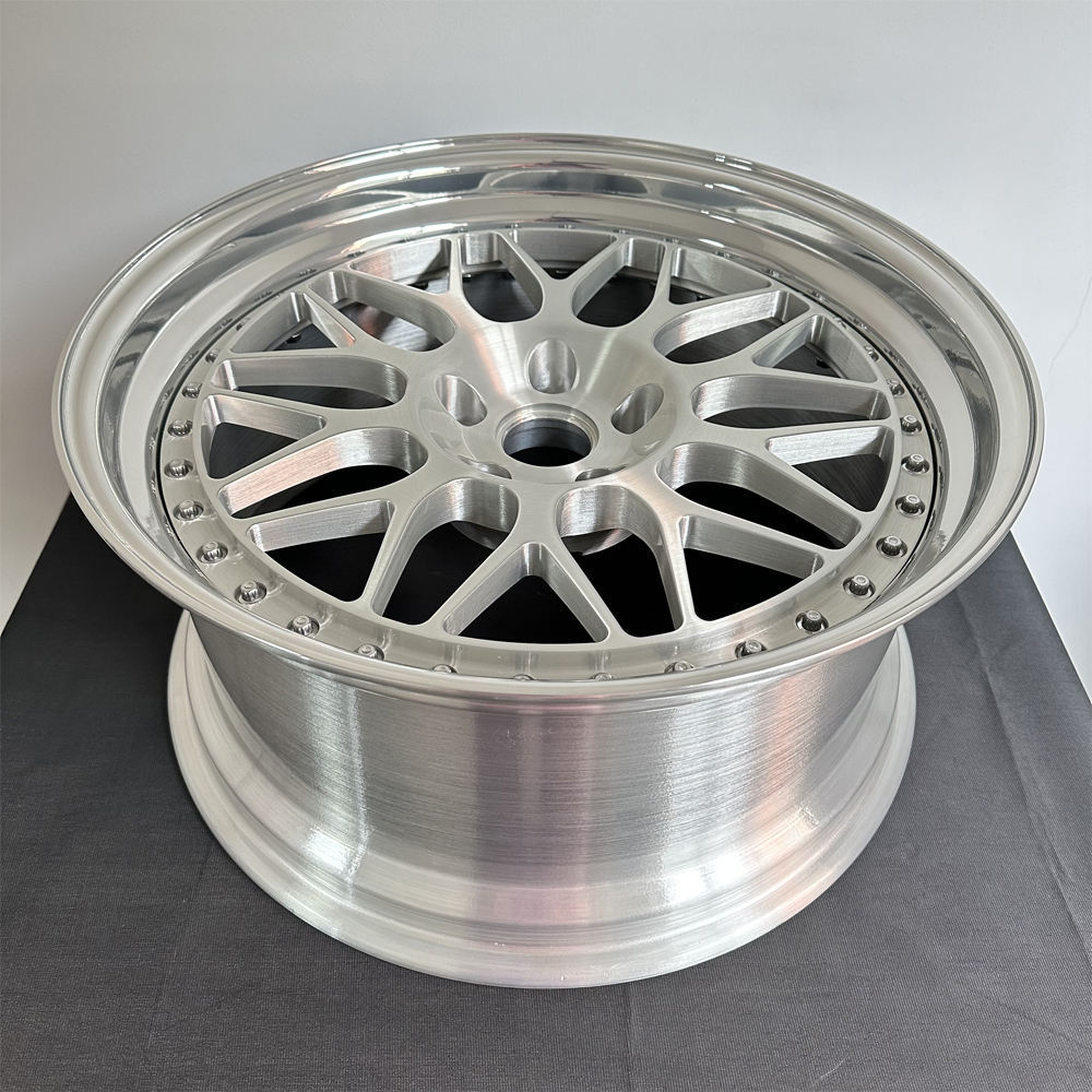 Attractive design aluminum polished alloy car rims 19 inch forged deep dish monoblock wheels for buick gl8