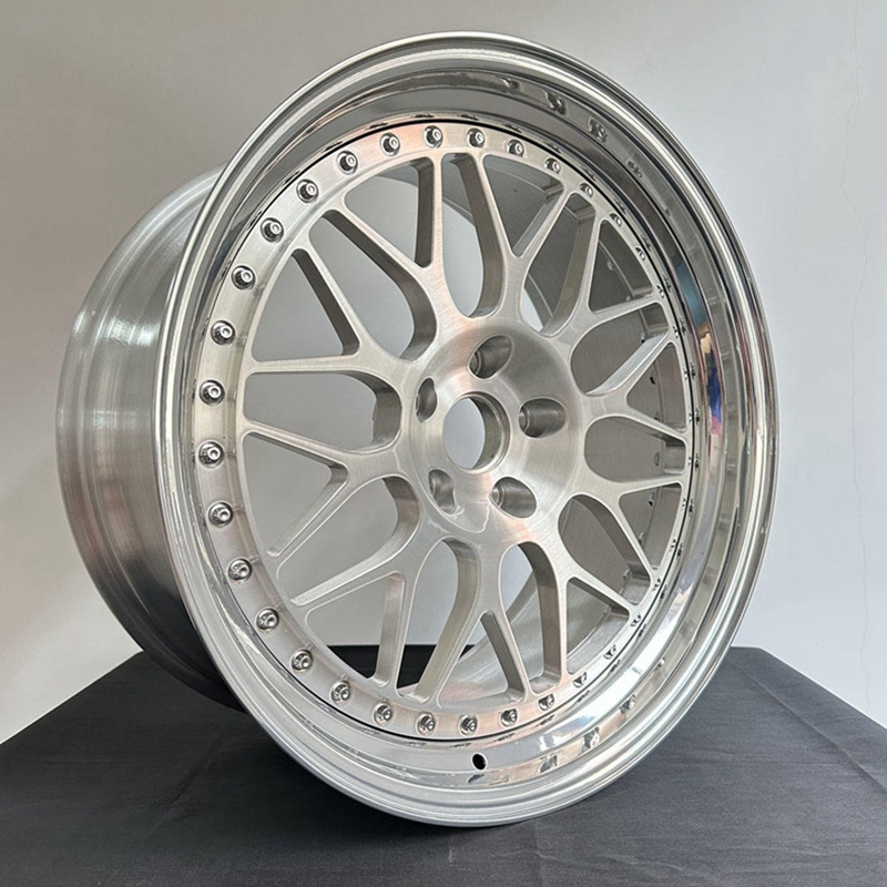 Attractive design aluminum polished alloy car rims 19 inch forged deep dish monoblock wheels for buick gl8