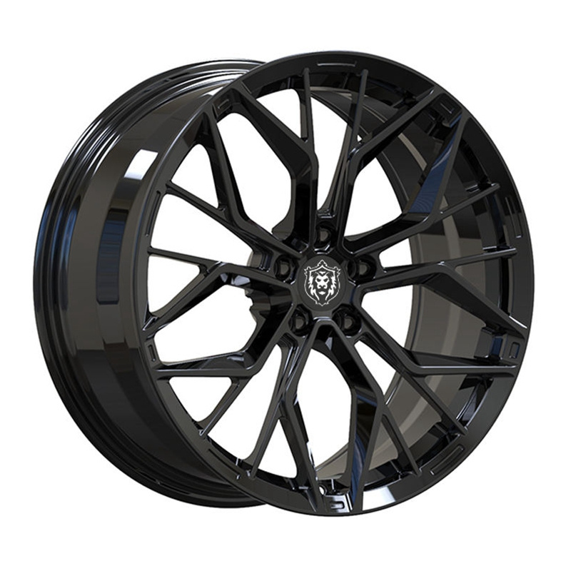 Factory direct supply black sport wheels 5x114.3 20 21 22 inch custom forged aluminum alloy car rim for honda civic