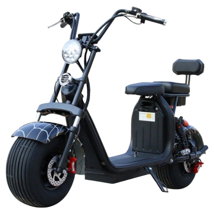 Customized LED Large Light Fat Tire Citycoco Two-wheeled Scooter 1500W Motor Citycoco Electric Scooter for adults