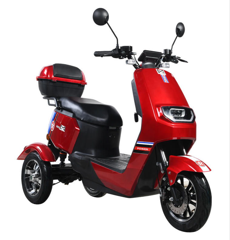 Hot selling new chinese electric tricycles three wheels passenger tricycle adult trike e motorcycle