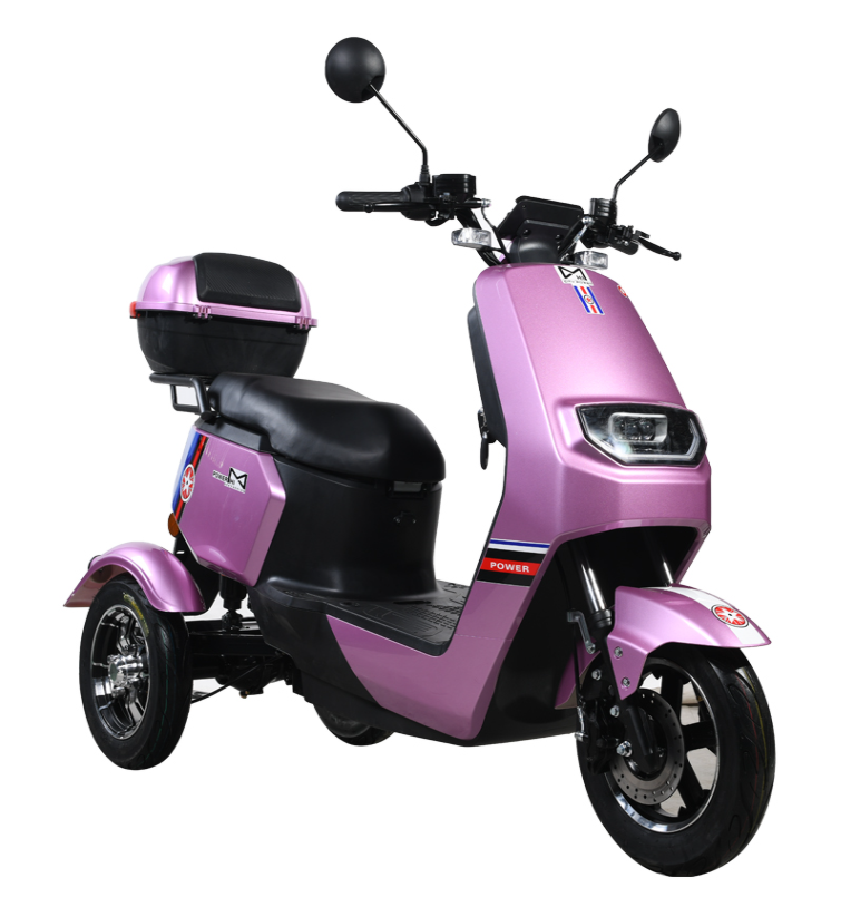 Hot selling new chinese electric tricycles three wheels passenger tricycle adult trike e motorcycle