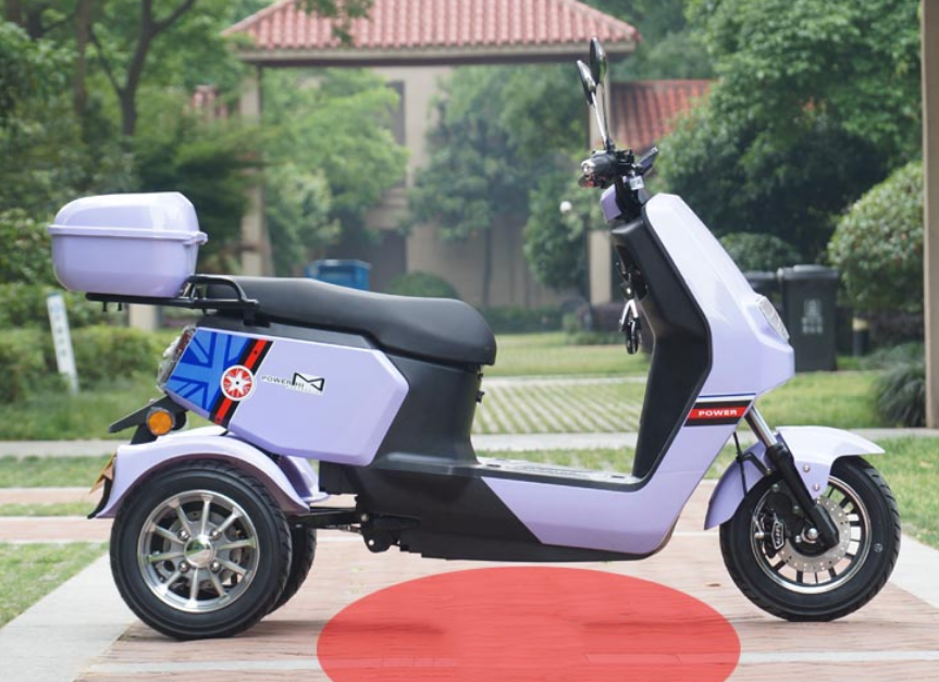 Hot sell electric motor tricycle electric tricycle  3 three wheel disability electric tricycle for india with padals