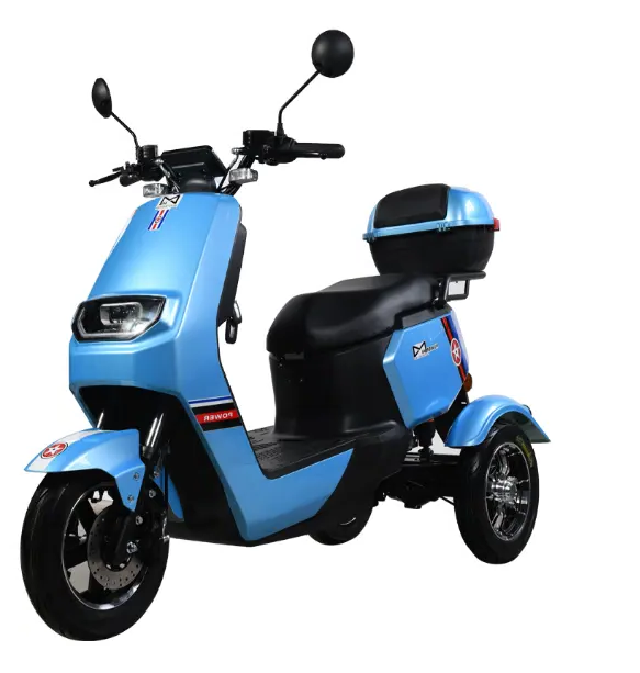 2023 Hot sale 60V electrical mobility e scooter adult tricycles electric 3 wheel to turkey india