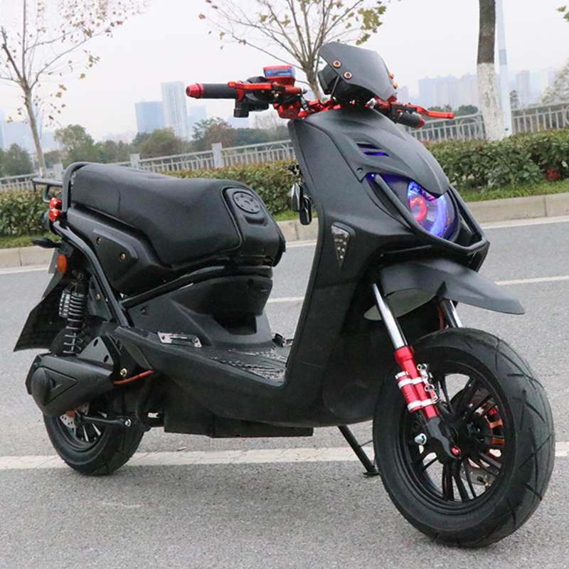 electric motorcycle scooter 10 inch scooter bike 2 wheel 48v 500w 750w dual motor electric scooter for sale