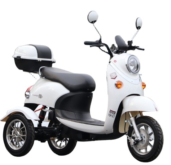 New energy Leisure electric Three Seats tricycle bike adult 3 wheel 48v tricycles 3 wheel electric electric tricycle price in i