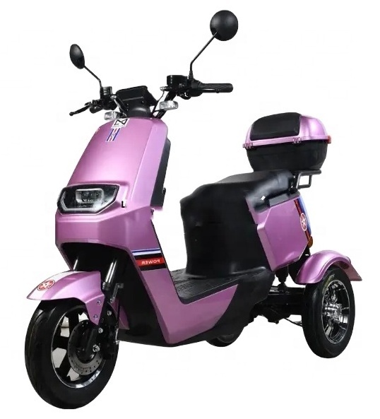 2023 Hot sale 60V electrical mobility e scooter adult tricycles electric 3 wheel to turkey india