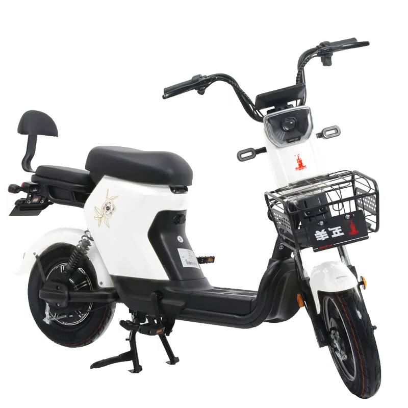 China New Type electric scooter 2 seater 48V 350W Electric City Bike EV bike E Cycle Electric Bicycle