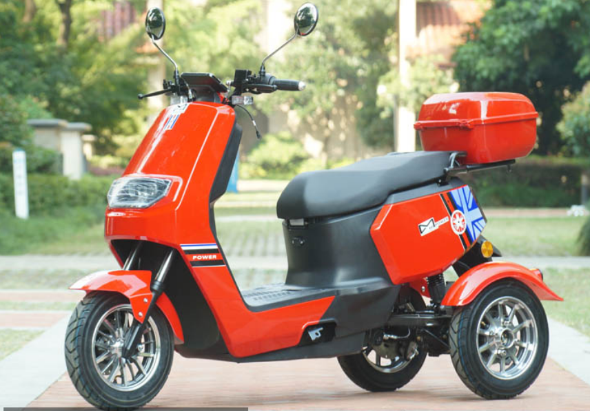 Hot sell electric motor tricycle electric tricycle  3 three wheel disability electric tricycle for india with padals