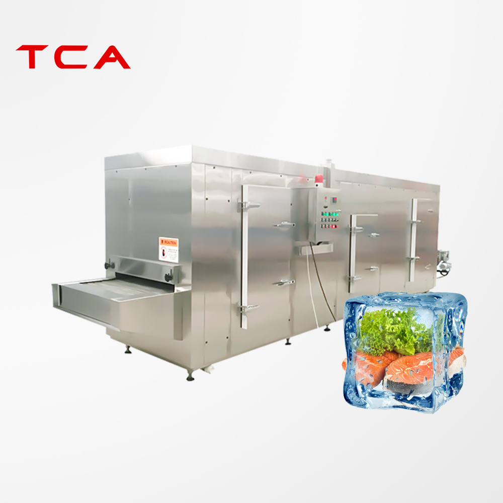 XINDAXIN 100-1000kg/h Fish Fast Freezing Machine/squid Iqf Quick Blast Freezer/tunnel Freezer freezing  tunnel