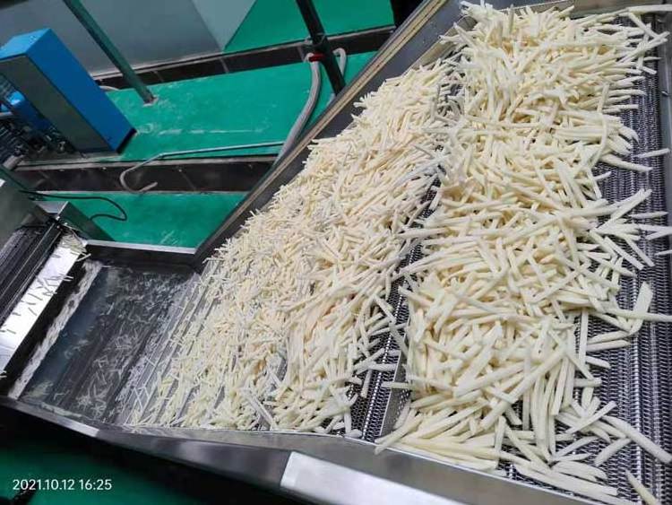 Fully Automatic Frozen Potato French Fries Production Line/French Fries Making Machine/ Potato Chips Making Machine