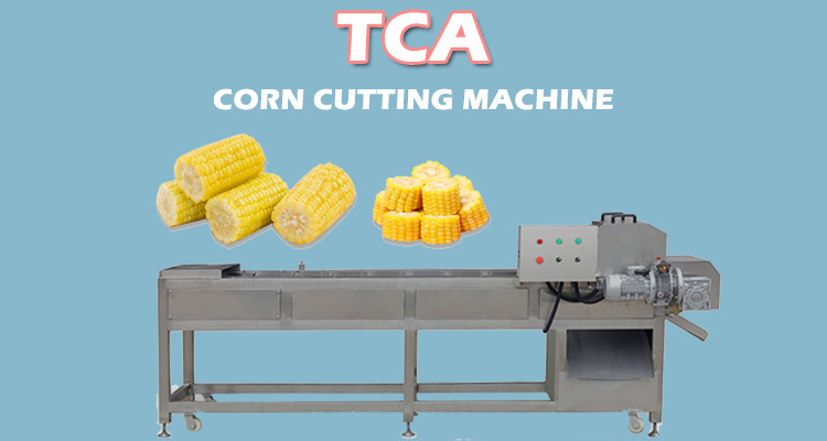 hot sale corn cob cutter machine sweet corn stick maize section cutting machine