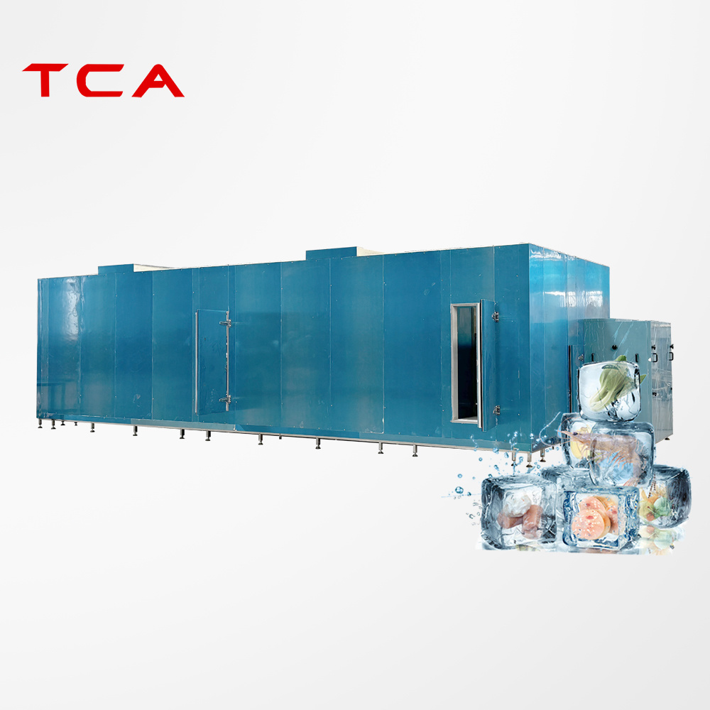 XINDAXIN 100-1000kg/h Fish Fast Freezing Machine/squid Iqf Quick Blast Freezer/tunnel Freezer freezing  tunnel