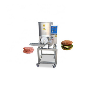 Industrial  burger maker 6 frozen beef patties making machine burger king machinery