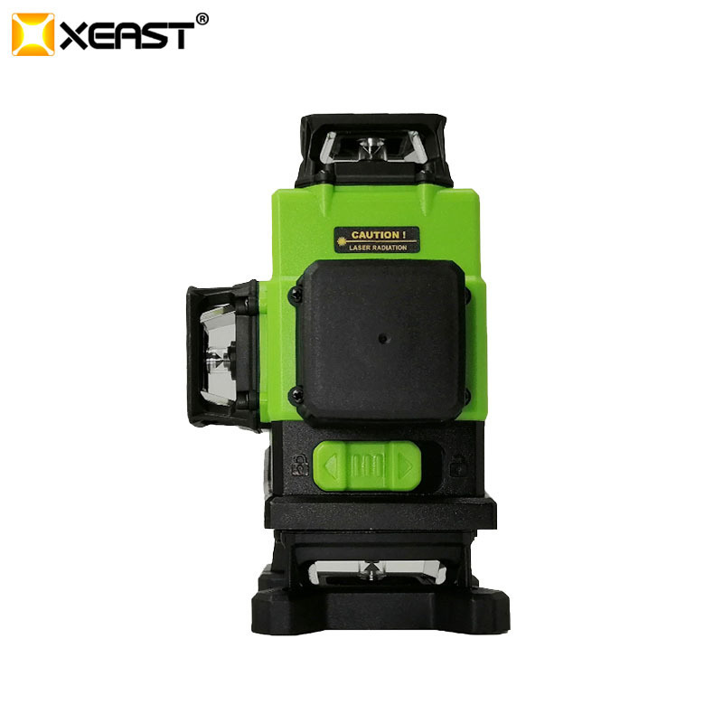 XEAST 3/4D High Precision Green Beam 12/16 Lines Lasers Level Automatic Self Leveling 360 Vertical&Horizontal Stick Wall Tool