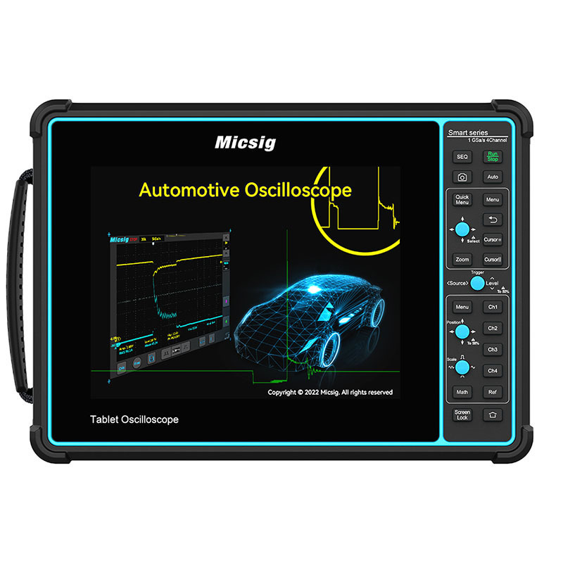 Micsig STO1004 Handheld Digital Tablet Oscilloscope 100MHz 4CH Practical Scopemeter Touch Button High efficiency oscilloscope