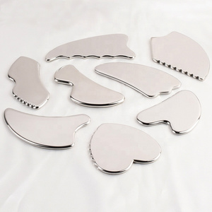 304 Stainless Steel Guasha Massager Anti-aging Gua Sha Stainless Steel Products Custom Stainless Steel Gua Sha Tool