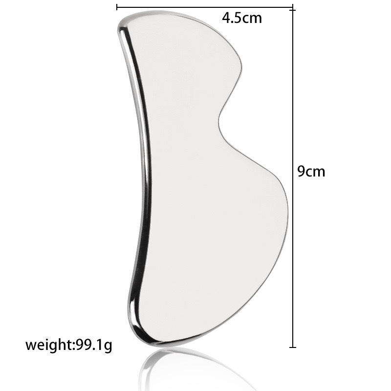 304 Stainless Steel Guasha Massager Anti-aging Gua Sha Stainless Steel Products Custom Stainless Steel Gua Sha Tool