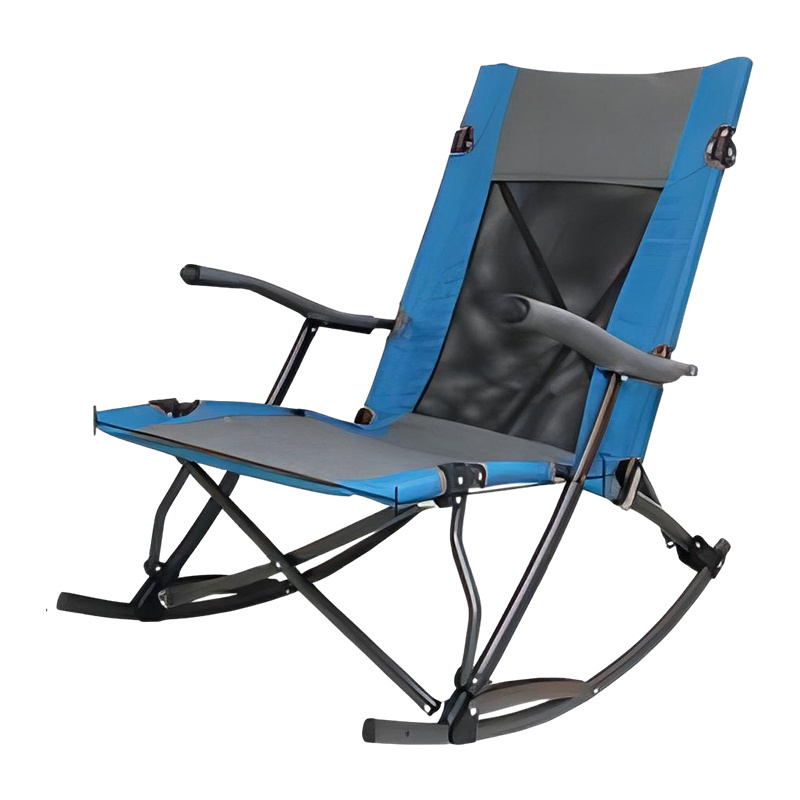 Lightweight Modern Cheap  Fold out  Camping Rocking Comfy Cozy Lounge  leisure Languid Chair for Relaxing