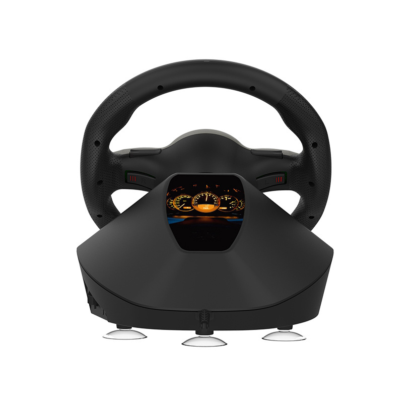 CoolRabbie 270 Degree Racing Car Game Steering Wheel With Pedal  For PS4/PS3/PC/Android/Switch Game Steering Wheel