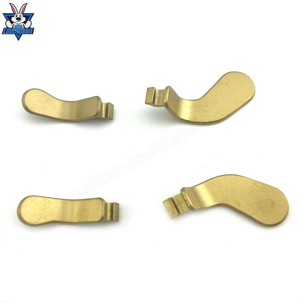 CoolRabbie Metal Alloy 4 in 1 Paddle Repair Paddles Swap Replacement Trigger For XBox One Elite Series 2 Controller Mod