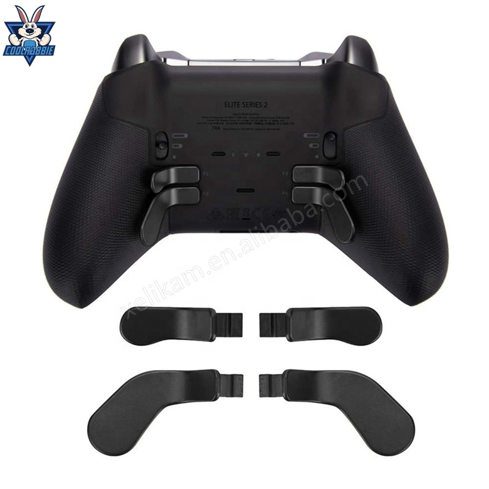 CoolRabbie Metal Alloy 4 in 1 Paddle Repair Paddles Swap Replacement Trigger For XBox One Elite Series 2 Controller Mod