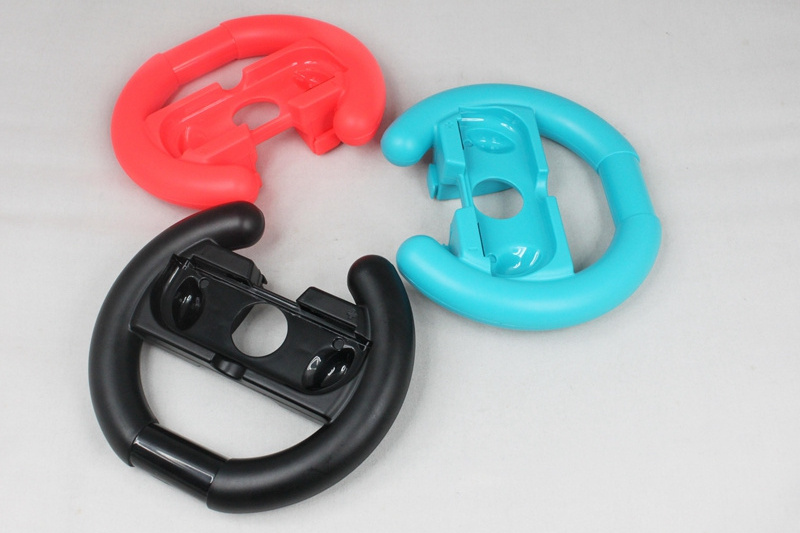 CoolRabbie 2Pcs Steering Wheel Hand Grip Handle Controller Direction Manipulate Wheel For Nintendo Switch Controller Wheel