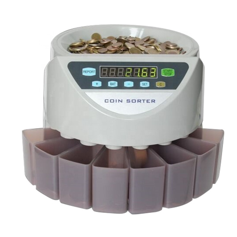 Israeli Coin Counter Sorter Machine Multi-countries Office Professional Automatic ILS Coins Counting Machine