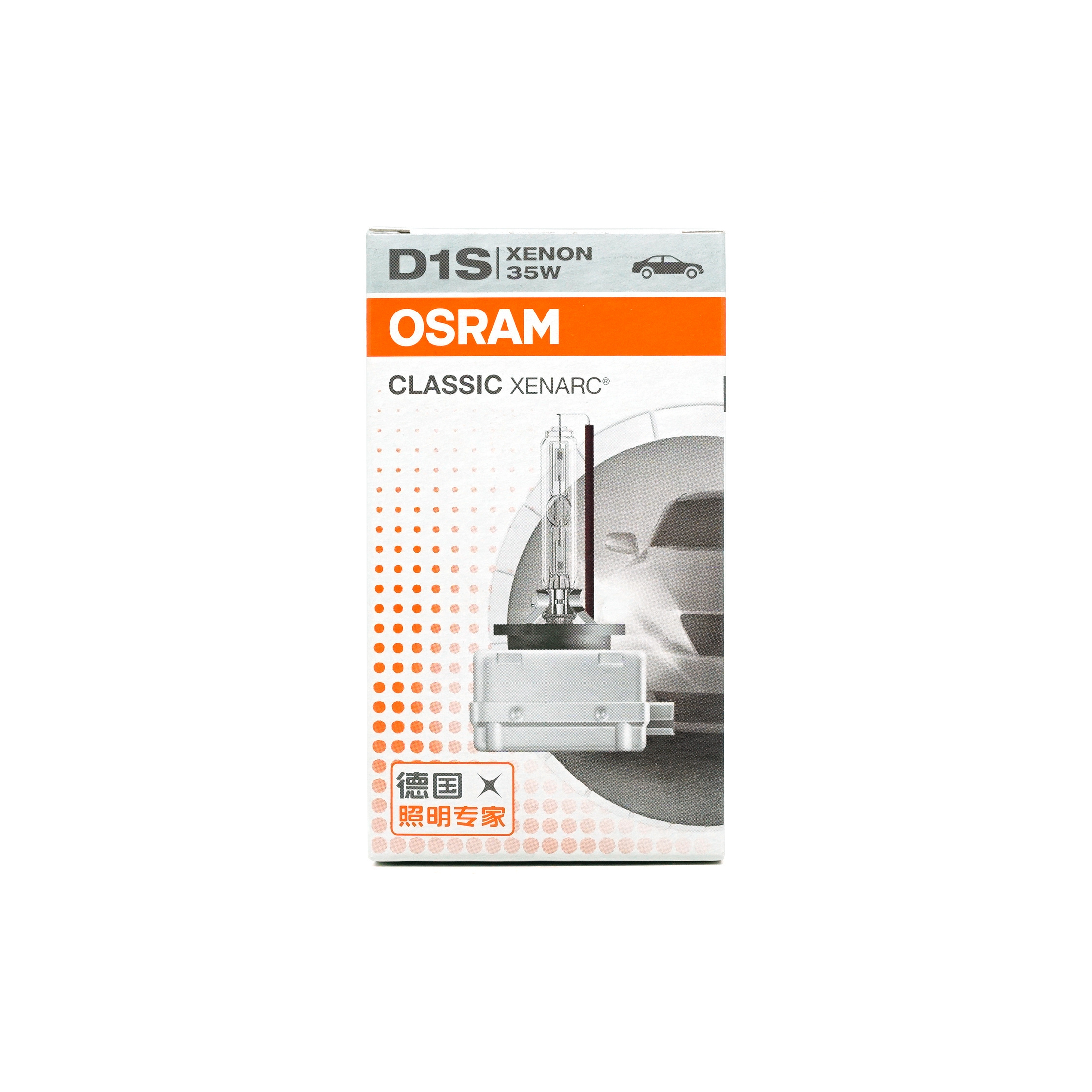 OSRAM D1S  66140CLC 85V 35W 4300K HID xenon Bulb