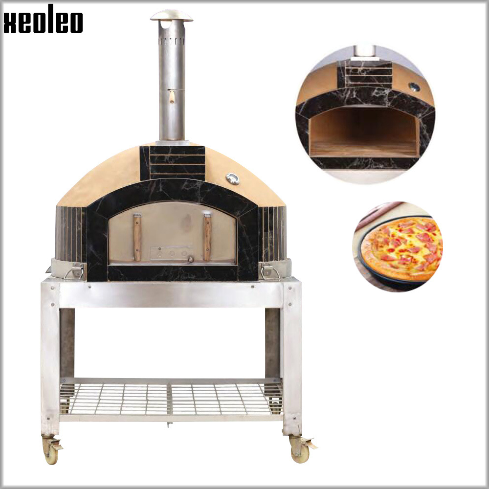 XEOLEO Household Commercial Brick Oven Pizza ovens Sale Camping Use Gas Pizza Oven Portable Outdoor