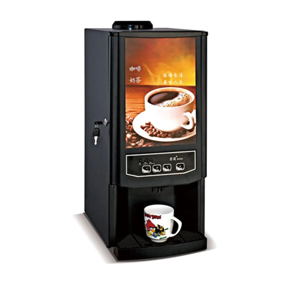 Xeoleo Automatic Coffee Machine 2/3 Tank Commercial Drip Coffee Maker Tabletop Office Juice Tea Coffee Drinks Vending Machine