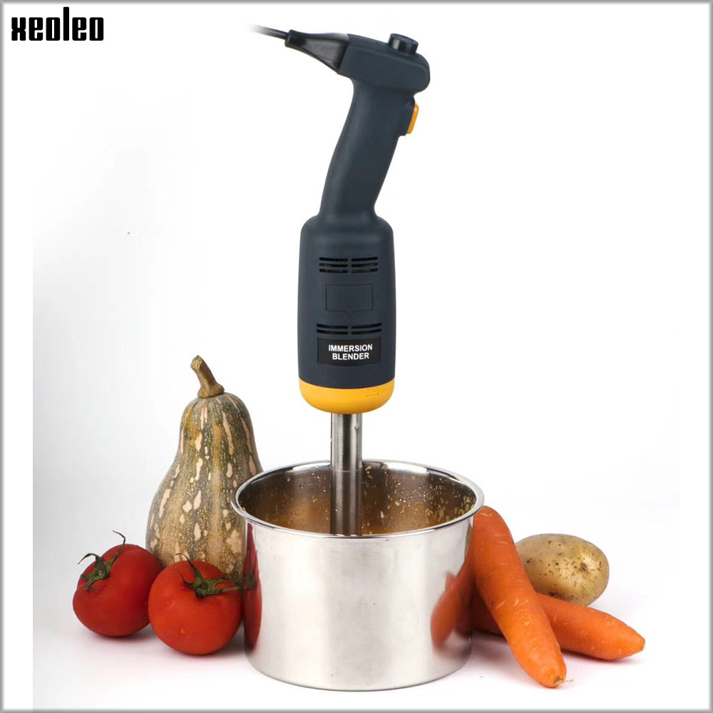 XEOLEO Commercial Hand Blender Electric Immersion Hand Mixing Stick Heavy Duty Handheld Food Blender Food Processor Maker