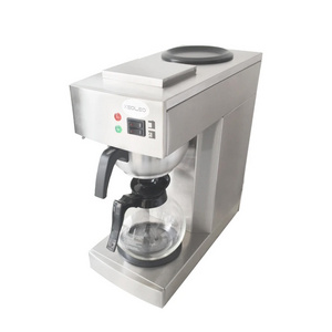 Xeoleo Commerical Coffee Tea Brewer Maker American Coffee Machine Hot Plate Full-Automatic With Coffee Pot Coffer Maker