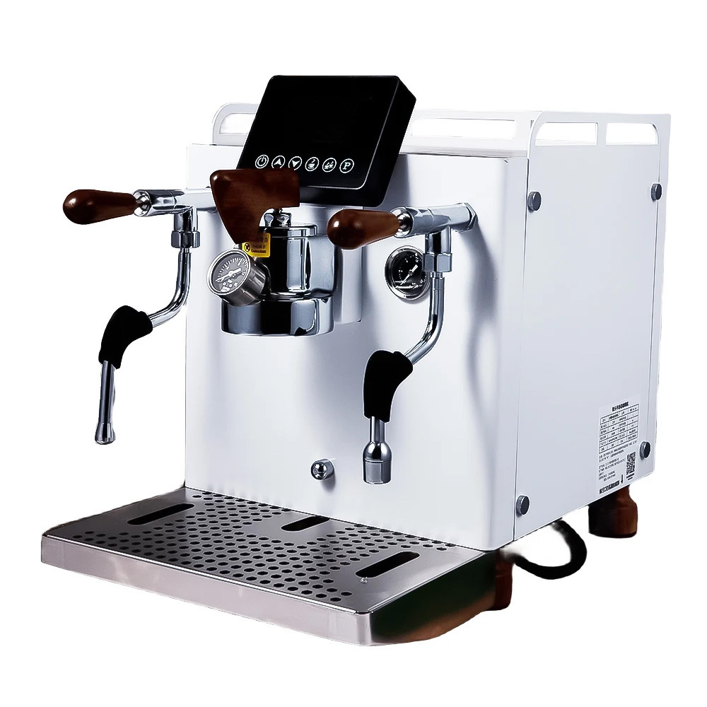 XEOLEO Commercial 9Bar Rotary Pump Automatic Coffee Machine  Single-head 1+4L Dual Boiler Coffee Make Electric Espresso Maker