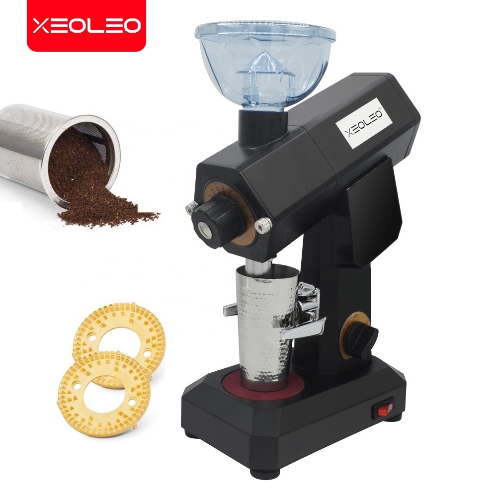 XEOLEO Stainless steel Electric Coffee grinder 200g Coffee beans grinder Ghost teeth Filter coffee Milling machine 150W with LCD