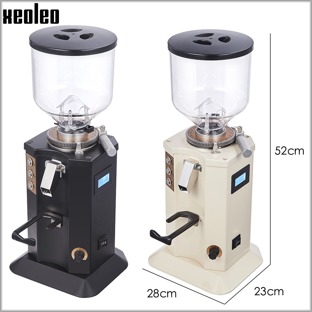 XEOLEO Electric Coffee Grinder 1.5L Automatic Coffee Milling Machine 200W Espresso Coffee Grinder Adjustable Coarse Fine