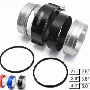 2''2.5"3''3.5''4''5'' INTERCOOLER CLAMP KIT ALUMINIUM FITTING(flanges)+ALUMINIUM CLAMP+ferrules  with rubber O-ring