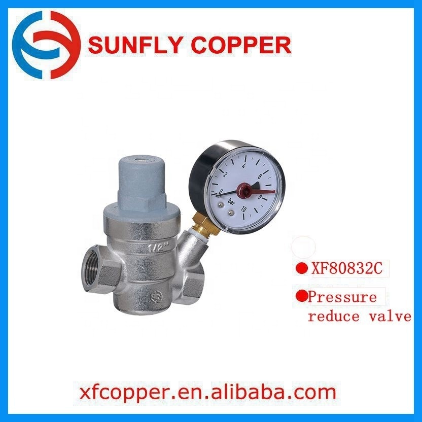 ZHEJIANG most famous manufacture brass pressure reducing valve Water Pressure Regulator Valve