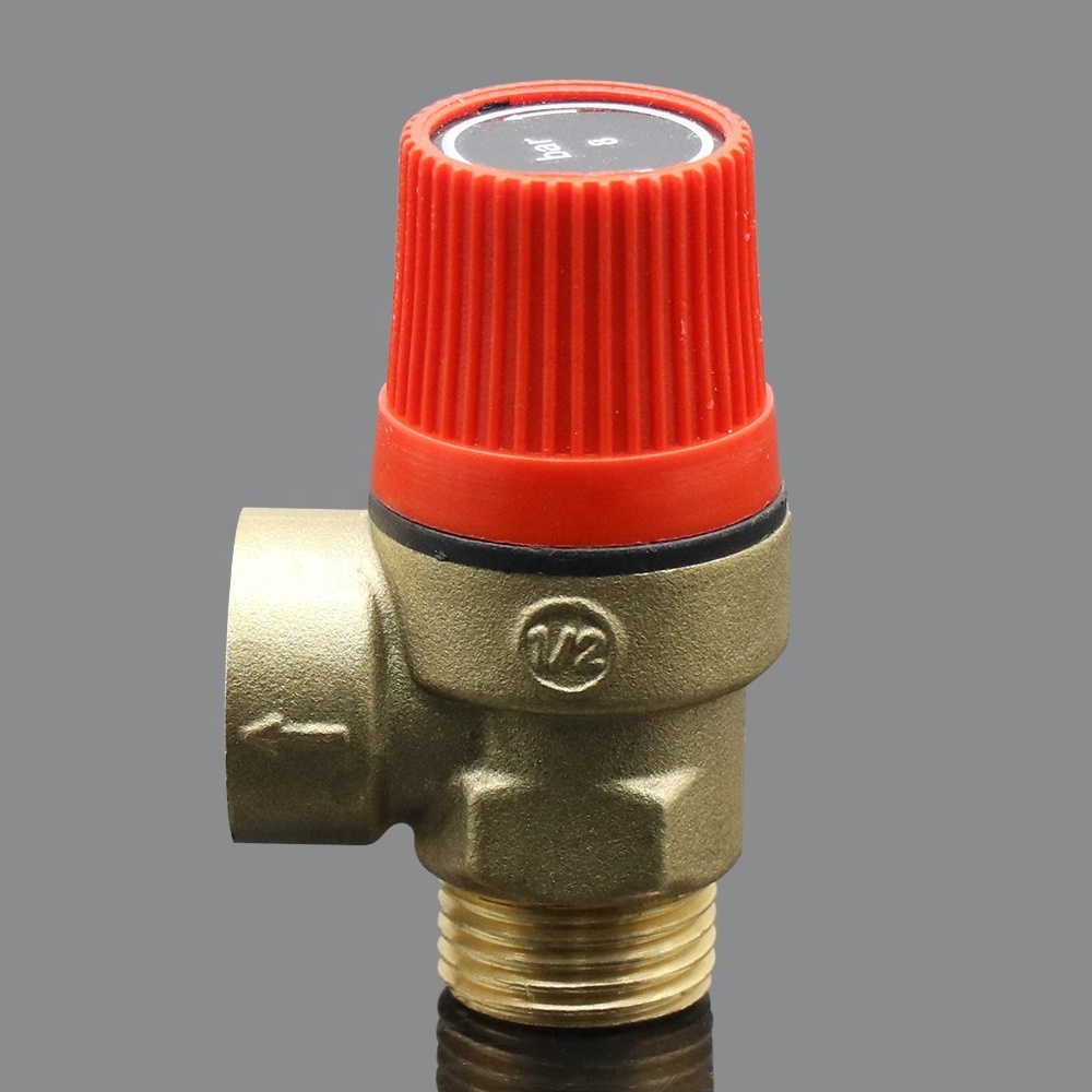 safety valve or Safety Relief Valves plumbing fittings pressure valve water heater spare parts for plumbing