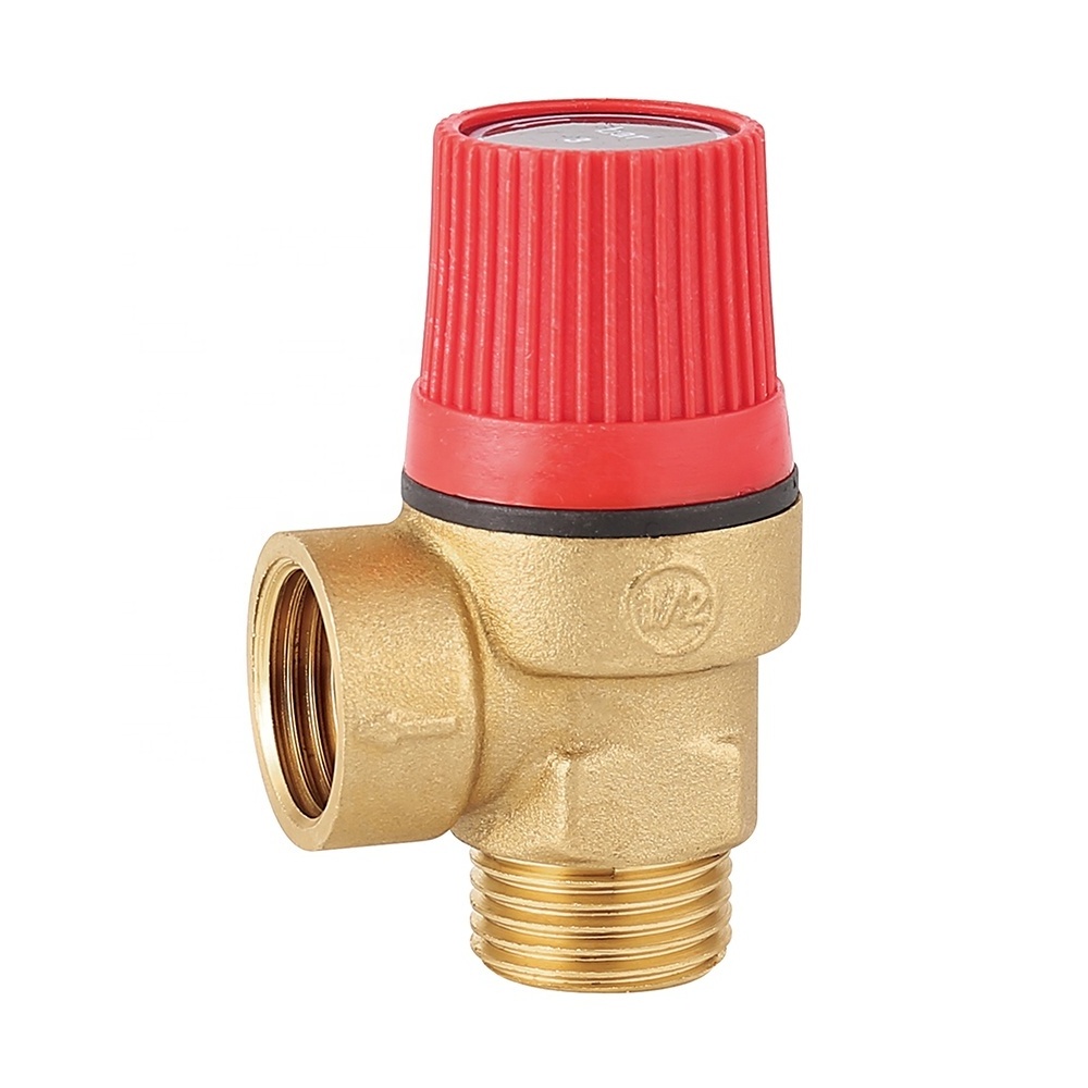 safety valve or Safety Relief Valves plumbing fittings pressure valve water heater spare parts for plumbing