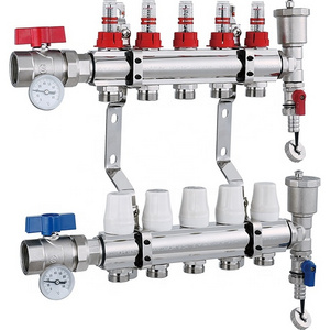 Sunfly XF20137B Regulating Brass Manifold for water pipe underfloor heating mixing valve