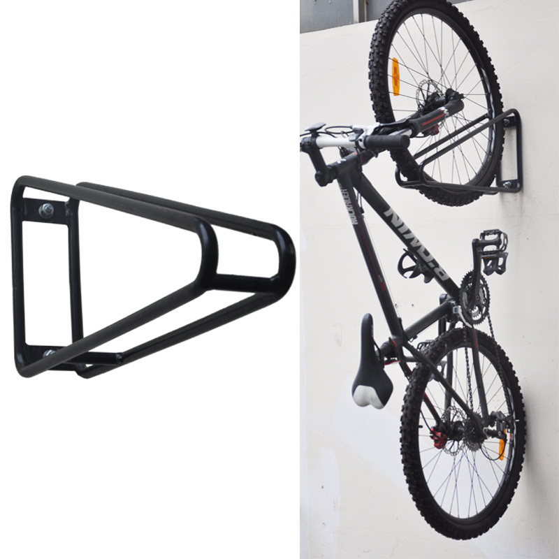 High quality inside metal wall simple triangle bike stand bike rack