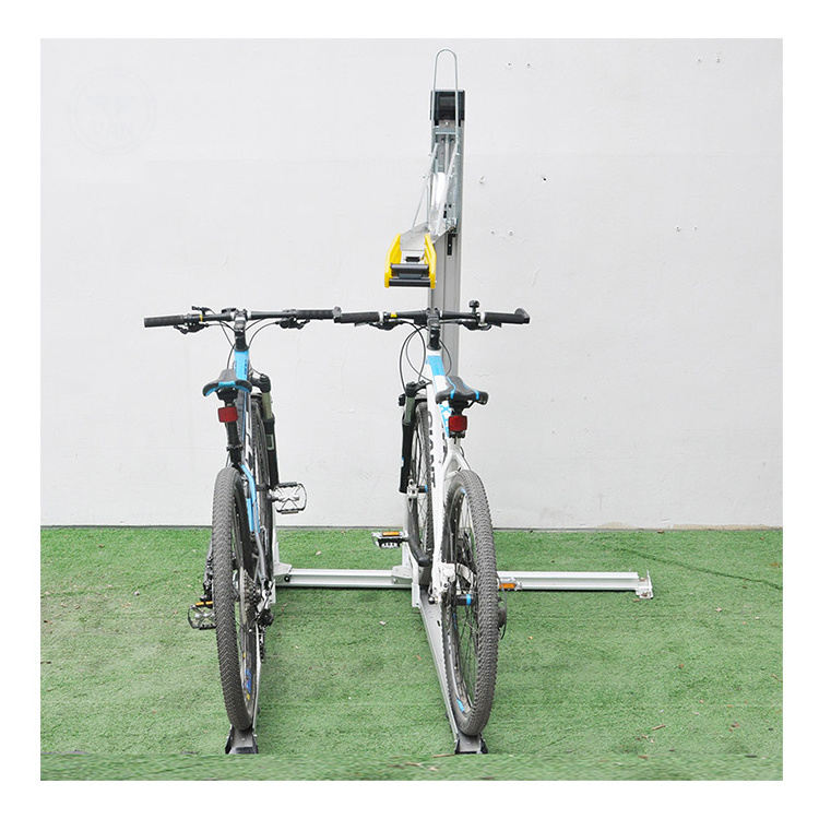 Automated Bike Parking Bicycle Rack Double Stacking Automated Bike Racks Commercial With Lock