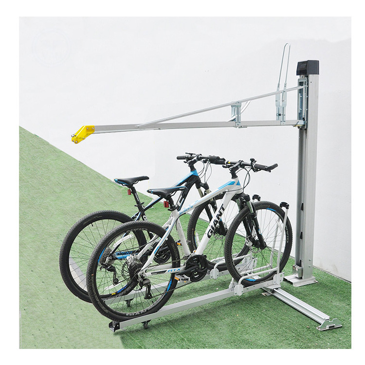 Automated Bike Parking Bicycle Rack Double Stacking Automated Bike Racks Commercial With Lock