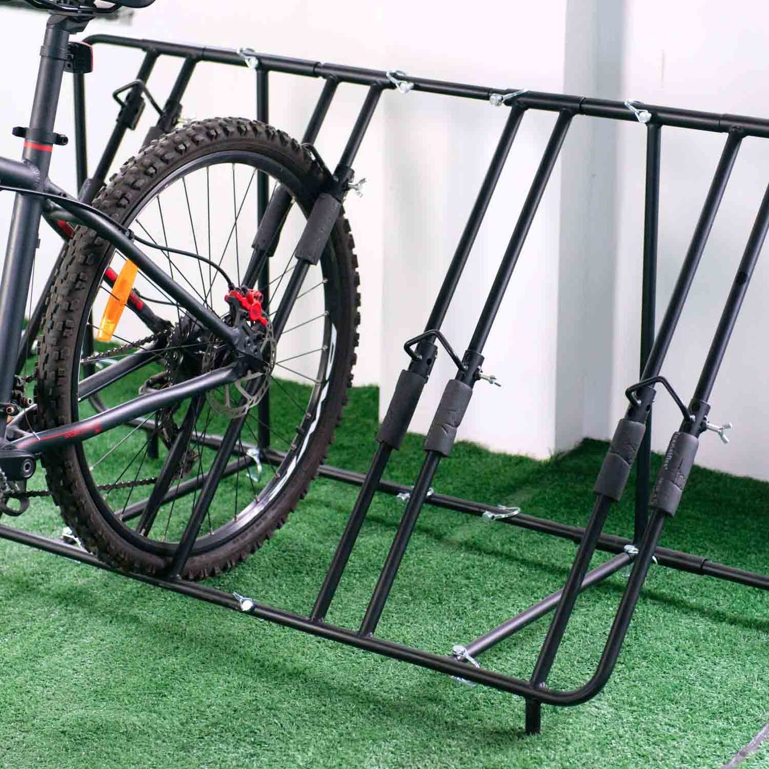 Pickup bicycle rack bike trailer cover for transport on rack