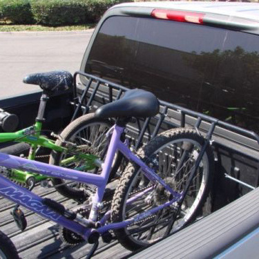 Bike pick up rack accessories to transport bicycle truck carrier by cycle rack for truck bed