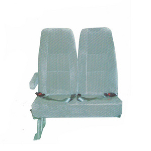 Wholesale genuine leather electric rotatable bus luxury seat for toyota coaster