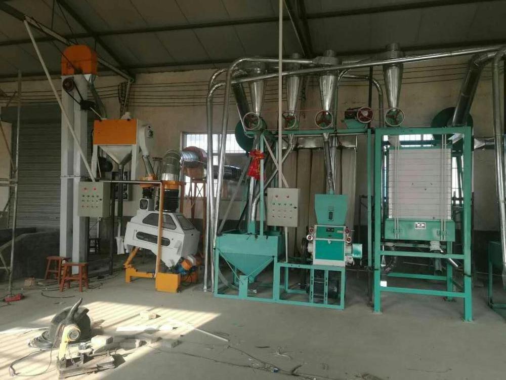 5 ton mill maize wheat rice flour mill machine automatic loading flour mill