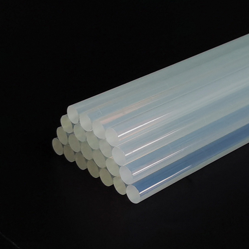 Hot Glue Stick Factory Good Quality Transparent 7mm Silicone Hot Melt Glue Sticks Manufacturer For Electric Glue Gun